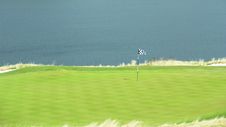 Golf Course Green Canada Stock Photo