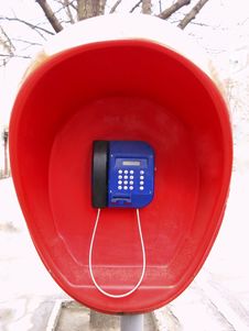 Telephone Booth Royalty Free Stock Photo