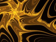 Abstract Yellow Swirl Stock Photography Abstract Yellow Swirl Stock Photography