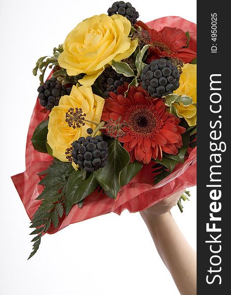 Flowers gift, attention to the Mother's Day or Valentine's Day