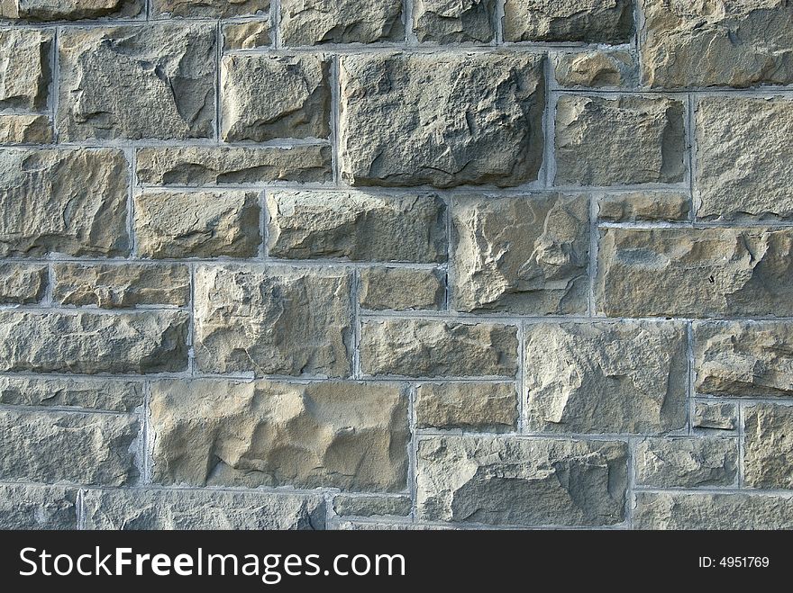 Stone wall that could be used for a background. Stone wall that could be used for a background