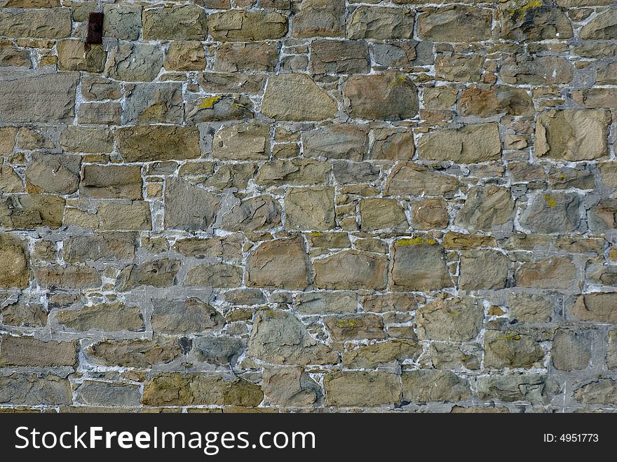 Brick Wall For Background