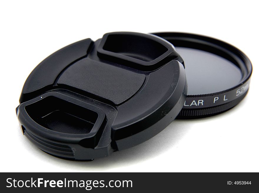 Picture of lens cap & CPL (Cilcular Polilyzer) filter. Picture of lens cap & CPL (Cilcular Polilyzer) filter