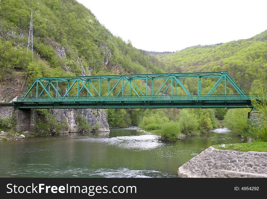 Old bridge on Ovcar and Kablar, Serbia