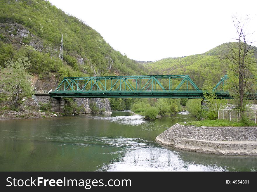 Old bridge on Ovcar and Kablar, Serbia