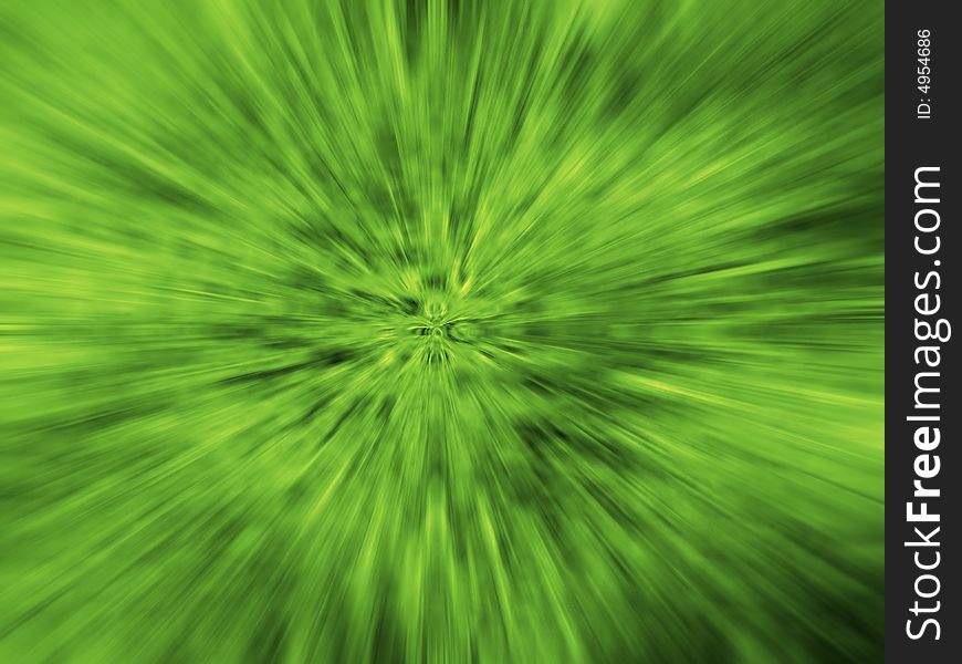 Abstract composition from symmetric green beams. Abstract composition from symmetric green beams