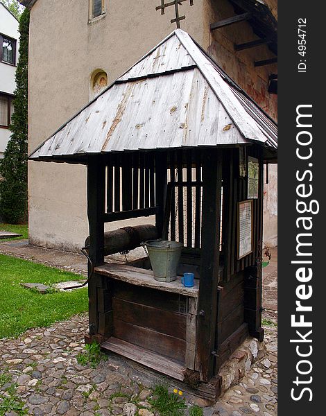 Church well, Serbian monastery, Ovcar and Kablar, Serbia