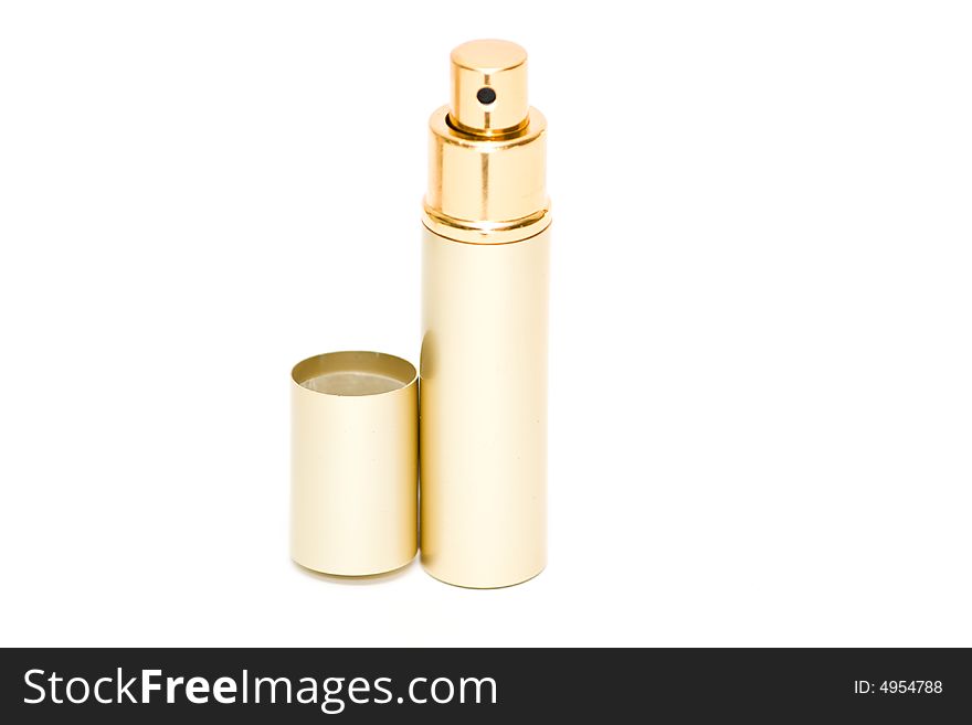 Gold Bottle Of Perfume