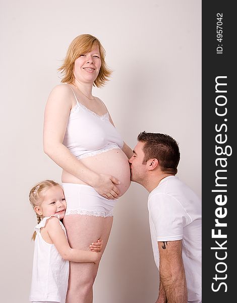 Family pregnant women