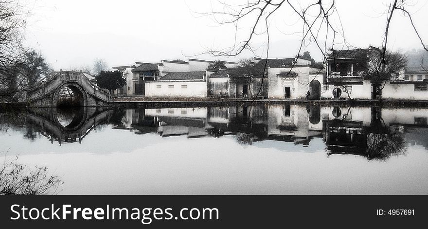 Hongcun(å®æ‘), an old beautiful villiage of Anhui province in China. Hongcun(å®æ‘), an old beautiful villiage of Anhui province in China.