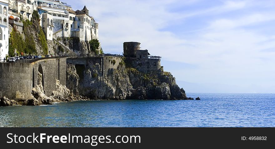 Italian Town Of Amalfi