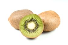 Kiwi Fruits Isolated On White Background Royalty Free Stock Images Kiwi Fruits Isolated On White Background Royalty Free Stock Images