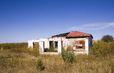 Derelict Farm House Royalty Free Stock Photos Derelict Farm House Royalty Free Stock Photos