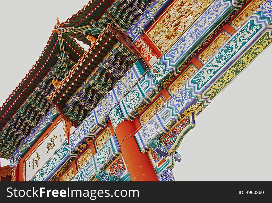 Gate To Buddha Temple South Africa