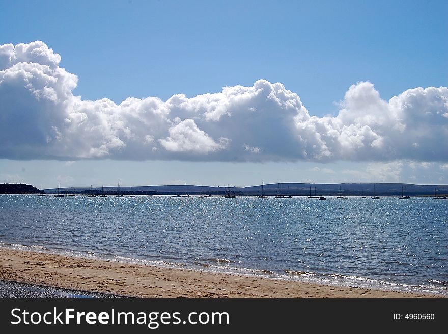 Clouds On The Beach