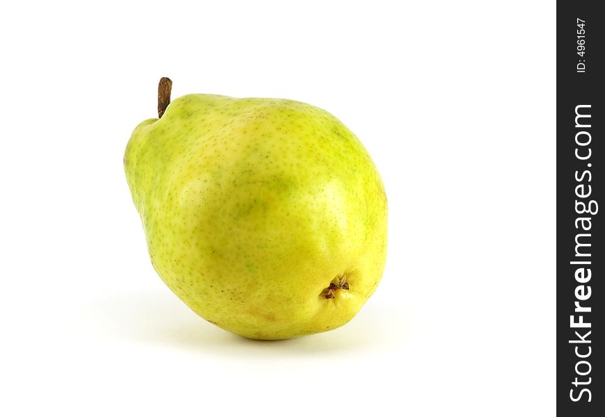 Pear isolated on a white background