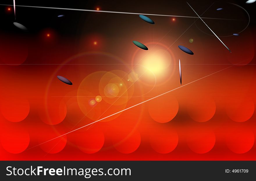 Abstract background.3d rendered illustration of an abstract stream. Abstract background.3d rendered illustration of an abstract stream