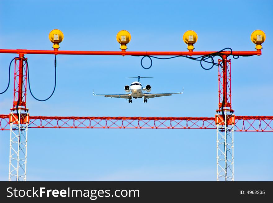 Airliner Airplane Traveling