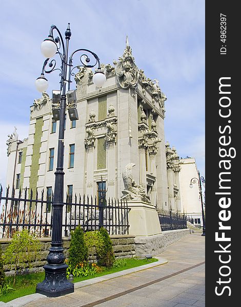 Ancient building in the center of the city