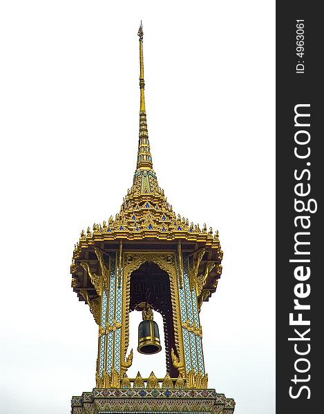 Temple s bell at Grand Palace