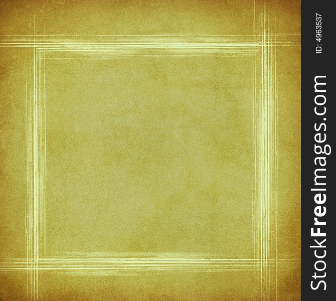 Grungy canvas with frame and space for text or picture. Grungy canvas with frame and space for text or picture