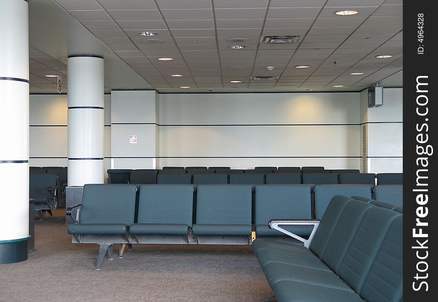 Airport waiting room