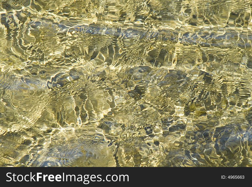 Water background with some waves and reflection. Water background with some waves and reflection