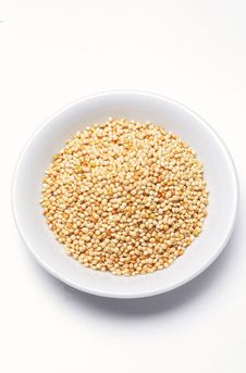 Millet Seeds In Bowl Royalty Free Stock Photography