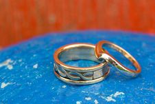 Wedding Rings Royalty Free Stock Photography Wedding Rings Royalty Free Stock Photography