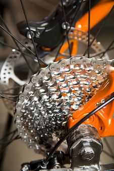 Mountain Bike Royalty Free Stock Photography Mountain Bike Royalty Free Stock Photography