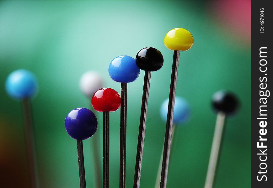 Colorful Pins