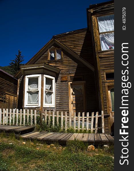 Ghost Town Buildings in Colorado