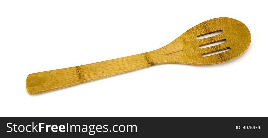 Slotted Wooden Spoon