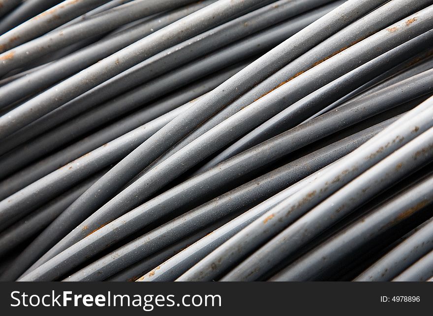 Heap Of Iron Wire