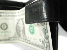 Black Leather Purse Closeup Royalty Free Stock Photos Black Leather Purse Closeup Royalty Free Stock Photos