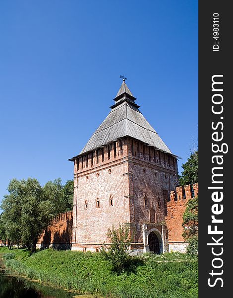 Kremlin tower in Smolensk, Russia