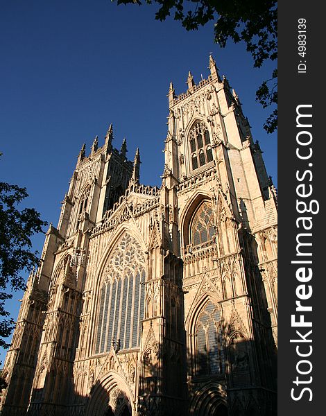 West end of Yorkminster, Great Britain