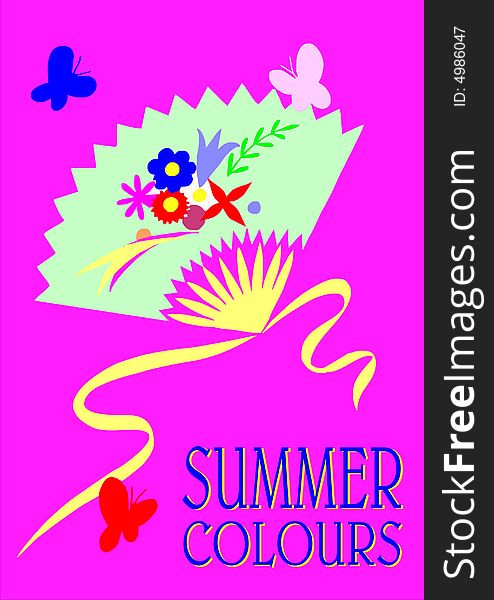 Summer_theme is a decoposter or advertisment print