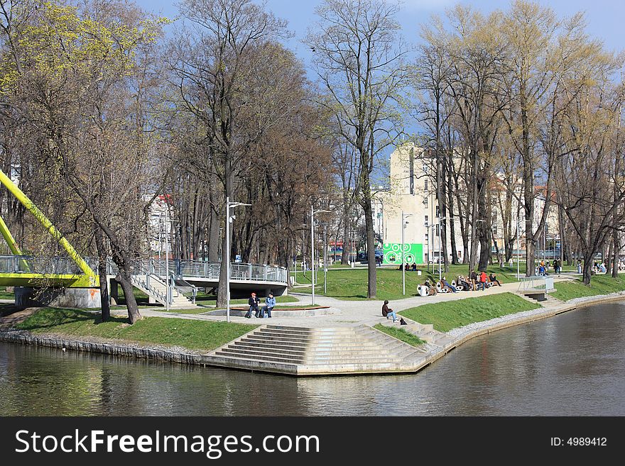 Photo of monuments in Wroclaw, Poland