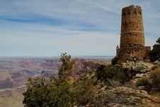 Grand Canyon WatchTower Stock Photography Grand Canyon WatchTower Stock Photography
