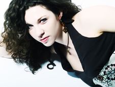 Attractive Lady S Smile Royalty Free Stock Image Attractive Lady S Smile Royalty Free Stock Image