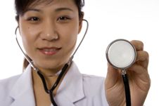 Female Doctor Portrait Royalty Free Stock Photos Female Doctor Portrait Royalty Free Stock Photos