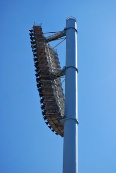 Illumination Of Stadium Stock Photography Illumination Of Stadium Stock Photography