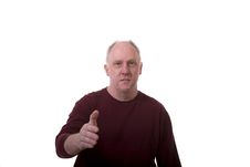 Old Guy In Dark Shirt Shaking Hands Stock Photography Old Guy In Dark Shirt Shaking Hands Stock Photography