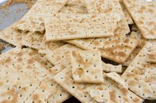 Crackers Background Royalty Free Stock Photography