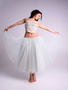 Beautiful Ballerina Royalty Free Stock Photography Beautiful Ballerina Royalty Free Stock Photography