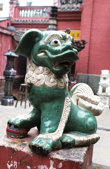 Statue At A Vietnamese Temple Stock Images Statue At A Vietnamese Temple Stock Images