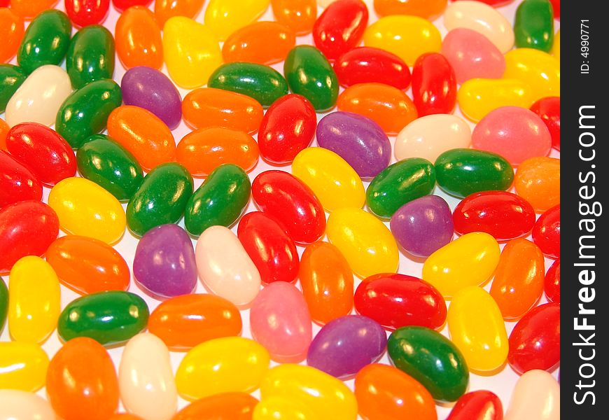 Many colored jellybeans, what a treat. Many colored jellybeans, what a treat.