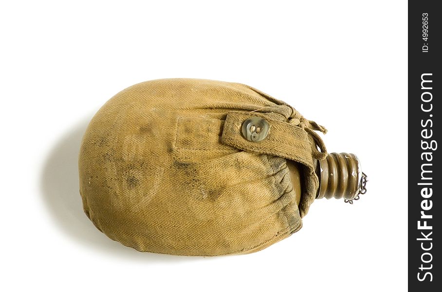 Old Military Flask