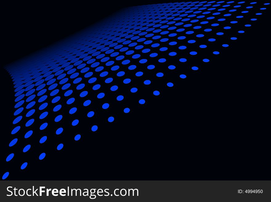 Vector illustration of blue spot pattern